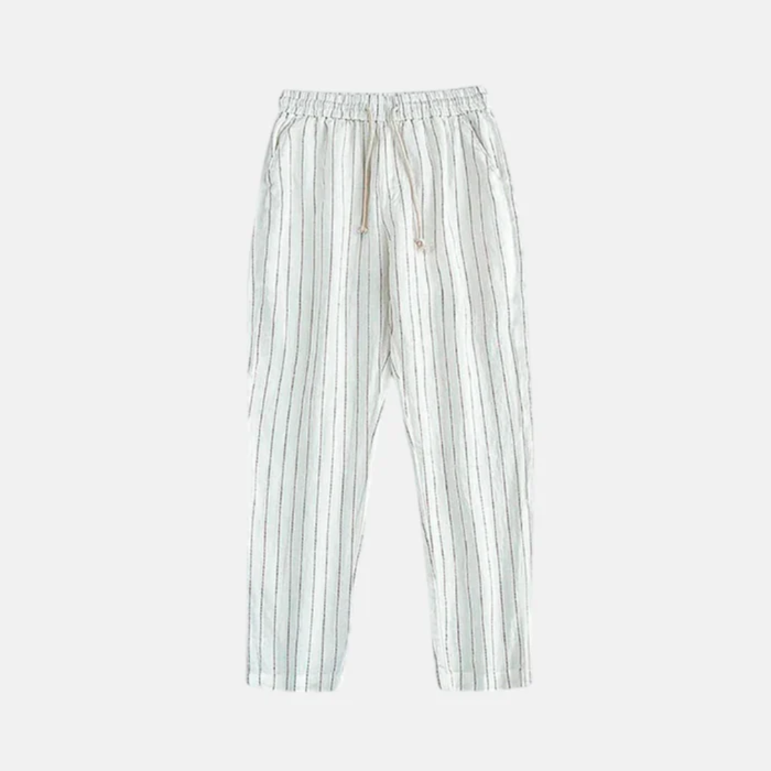 Herren-Leinenhose Cassis